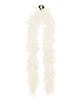 Medium weight feather boa - white