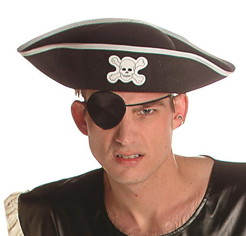 Felt Hat-Pirate Adult 14"