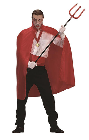 45" Cape -Red polyester